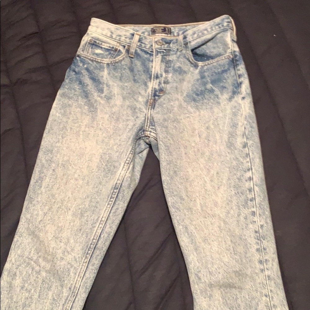 High rise mom jeans